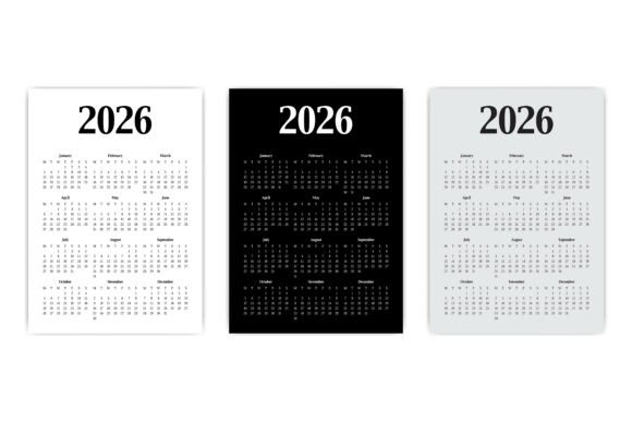 2026 One Page Modern Wall Calendar: A Guide to Minimalist Planning