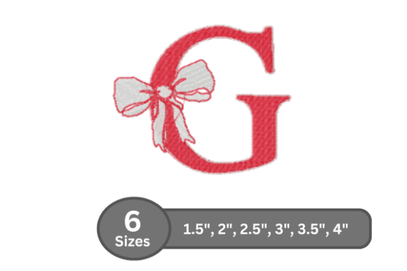 Cherry Knot Alphabet -G: A Practical Evaluation for Machine Embroidery