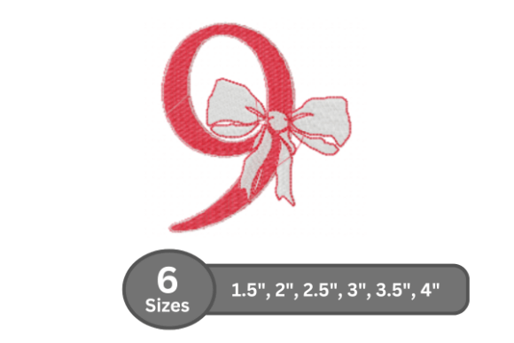 Cherry Knot Number 9: Stylish Machine Embroidery