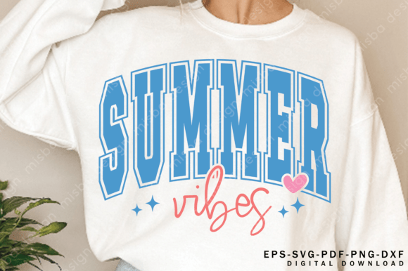 Crafting with Summer Varsity SVG PNG and Summer Shirt SVG Designs