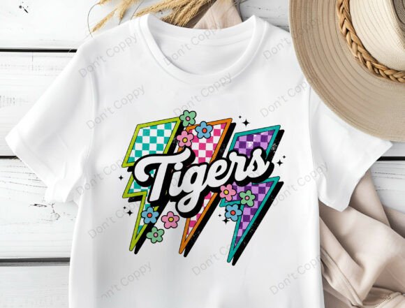 Electrifying Team Identity: The Strategic Value of Tigers Lightning Bolts PNG in Retro Sports Sublimation