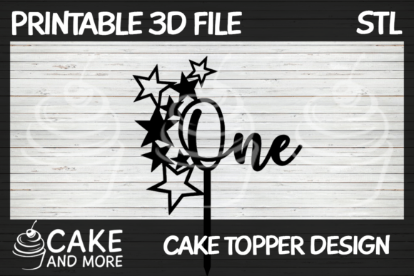 Elevating First Birthday Celebrations: The Strategic Value of the Twinkling One with Stars Cake Topper STL