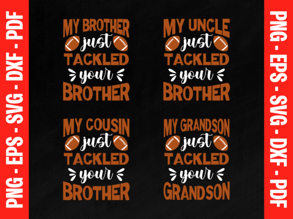 Football Family SVG Bundle: Game Day Designs