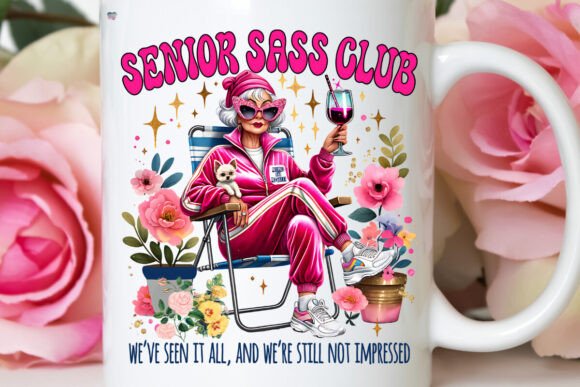Funny Old Lady PNG Senior Sass Club: A Guide to Sassy Retirement Designs