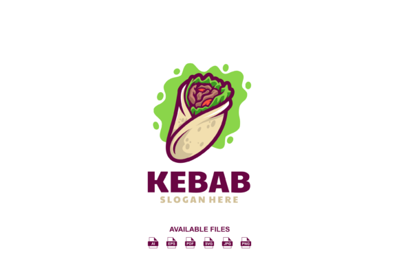 Kebab Logo Design: Scalable, Editable Branding Made Simple
