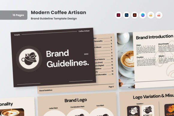 Kowpie: Premium Coffee Artisan Brand Guideline