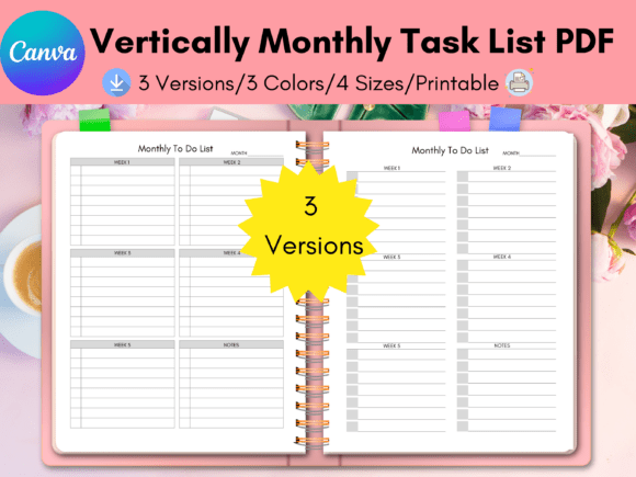 Monthly Planner and Monthly Calendar: Smart Strategies for KDP Templates