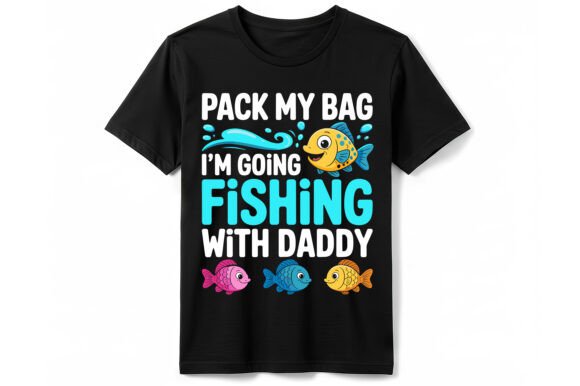 Pack My Bag Fishing T-Shirt: Integrating High-Resolution Design Assets into Creative and Commercial Workflows