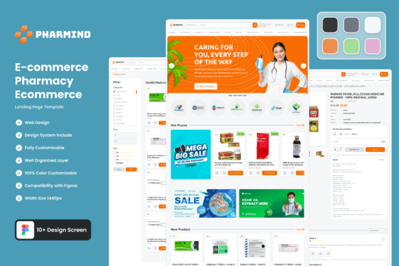 Pharmacy ECommerce Website Template: A Practical Foundation for Building Professional Online Stores