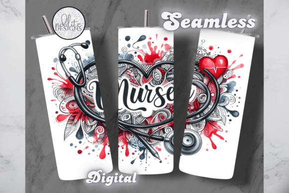 Red Nurse Stethoscope Tumbler Wrap: Design Evaluation and Usage Guide