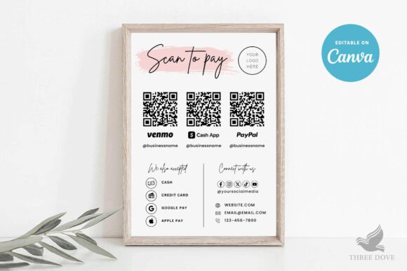 Scan to Pay Sign Template: A Practical Solution for Modern Payment Accessibility